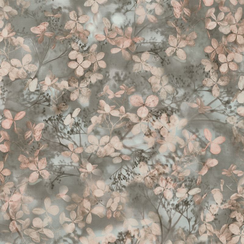 Purity Blossom Floral Wallpaper