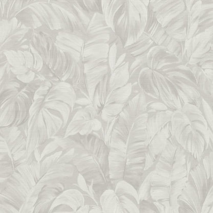 Sketched Palm Leaves Wallpaper