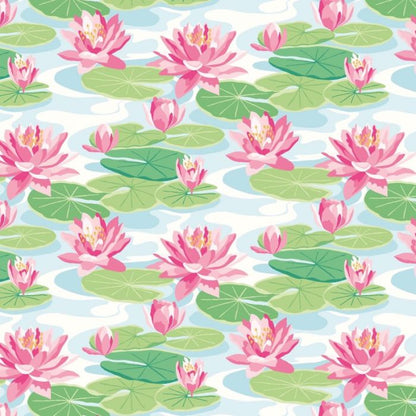 Ohpopsi Waterlily Wallpaper