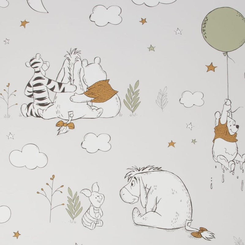 Disney Winnie the Pooh Wallpaper Up Up And Away