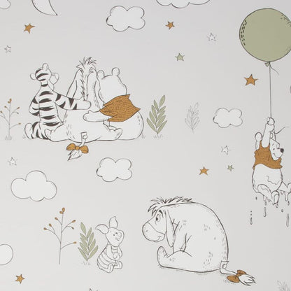 Disney Winnie the Pooh Wallpaper Up Up And Away