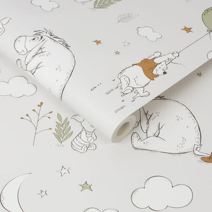 Disney Winnie the Pooh Wallpaper Up Up And Away