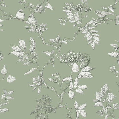 Laura Ashley Elderwood Wallpaper