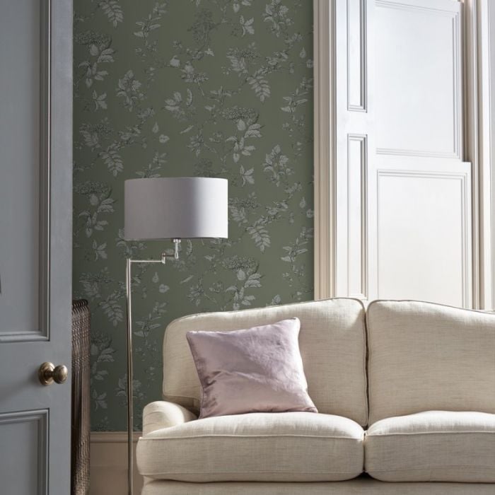 Laura Ashley Elderwood Wallpaper