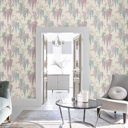 Laura Ashley Wisteria Garden Wallpaper