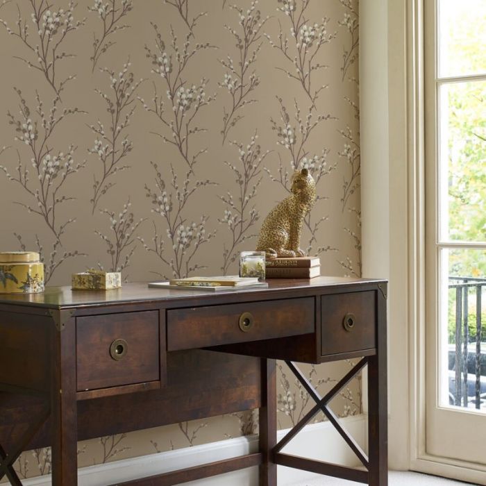 Laura Ashley Pussy Willow Wallpaper