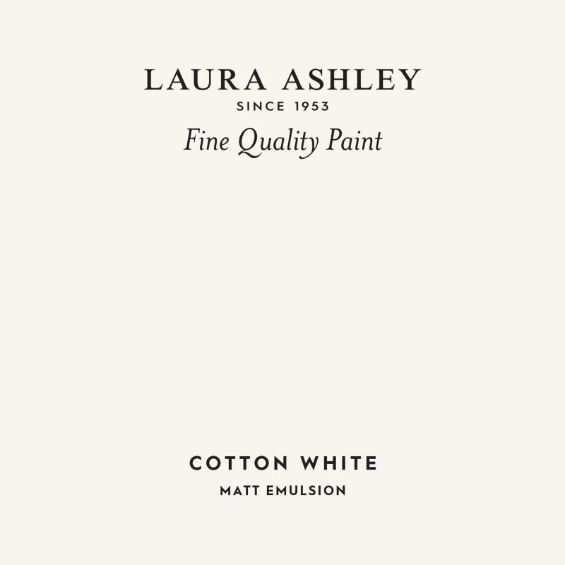 Laura Ashley Peel & Stick Sample - Cotton White