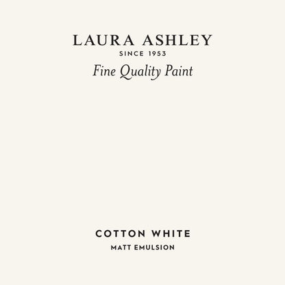 Laura Ashley Peel & Stick Sample - Cotton White