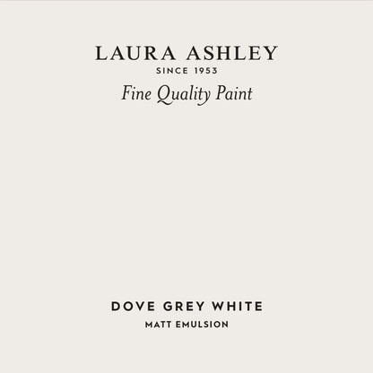 Laura Ashley Peel & Stick Sample - Dove Grey White