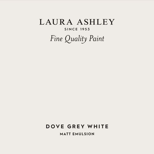 Laura Ashley Peel & Stick Sample - Dove Grey White