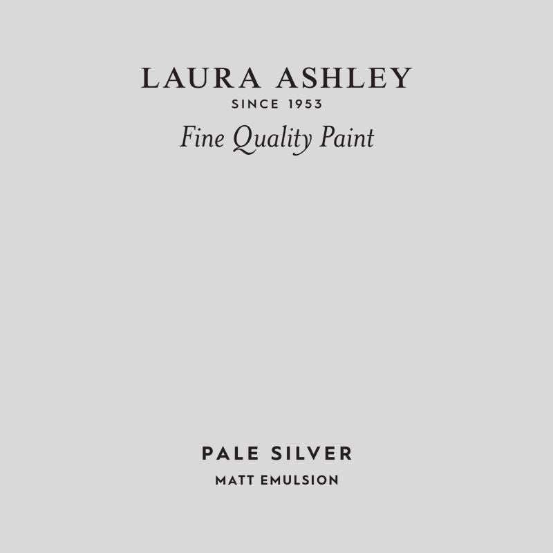 Laura Ashley Peel & Stick Sample - Pale Silver