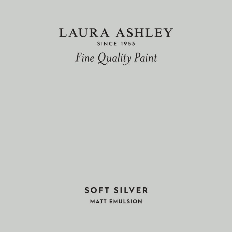 Laura Ashley Peel & Stick Sample - Soft Silver