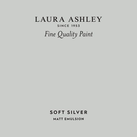 Laura Ashley Peel & Stick Sample - Soft Silver