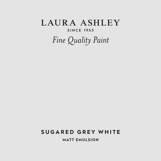 Laura Ashley Peel & Stick Sample - Sugared Grey White