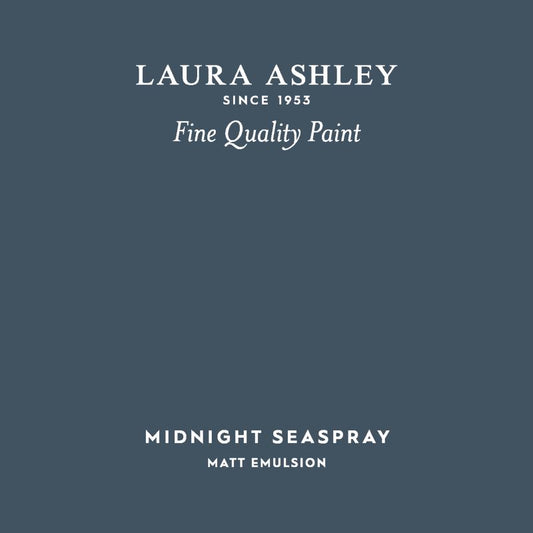 Laura Ashley Peel & Stick Sample - Midnight Seaspray