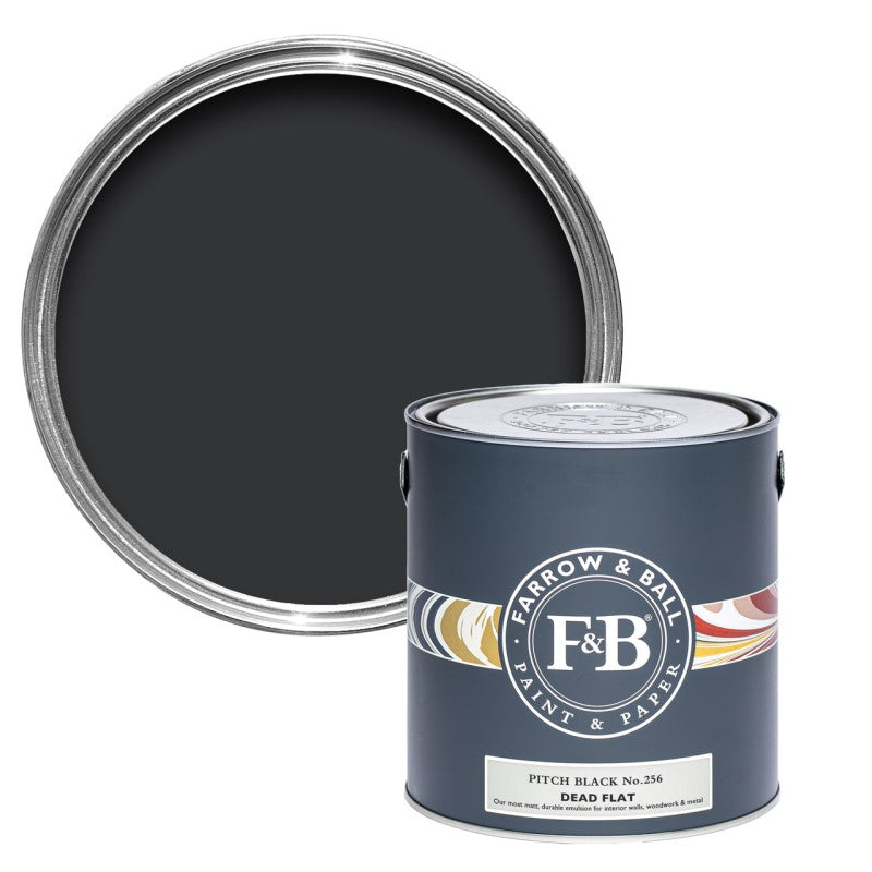 Farrow & Ball - Pitch Black No.256