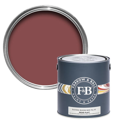 Farrow & Ball - Eating Room Red No.43