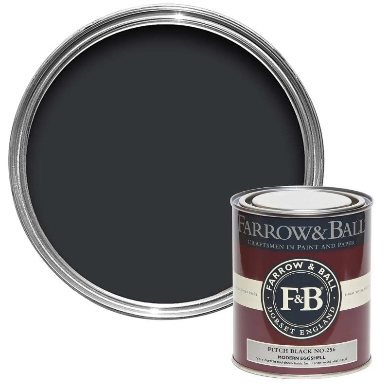 Farrow & Ball - Pitch Black No.256