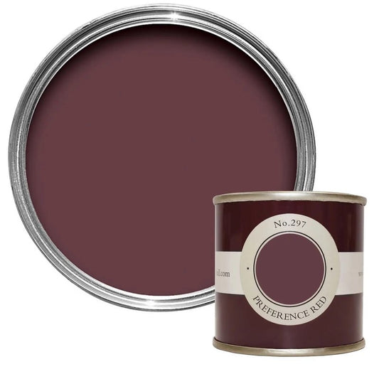 Farrow & Ball Preference Red No.297 - 100ml Sample Pot