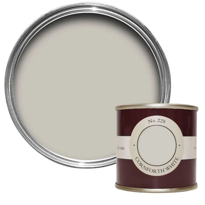 Farrow & Ball Cornforth White No. 228 - 100ml Sample Pot