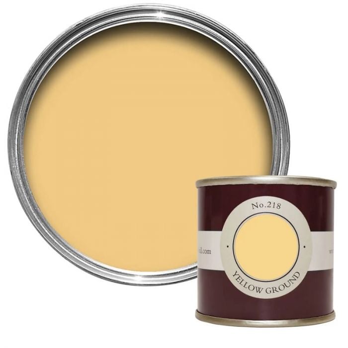 Farrow & Ball Yellow Ground No. 218 - 100ml Sample Pot