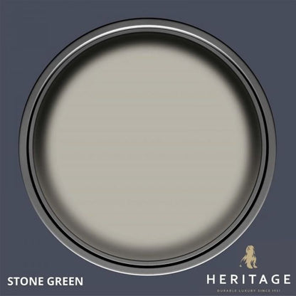 Dulux Heritage Matt Emulsion - Stone Green