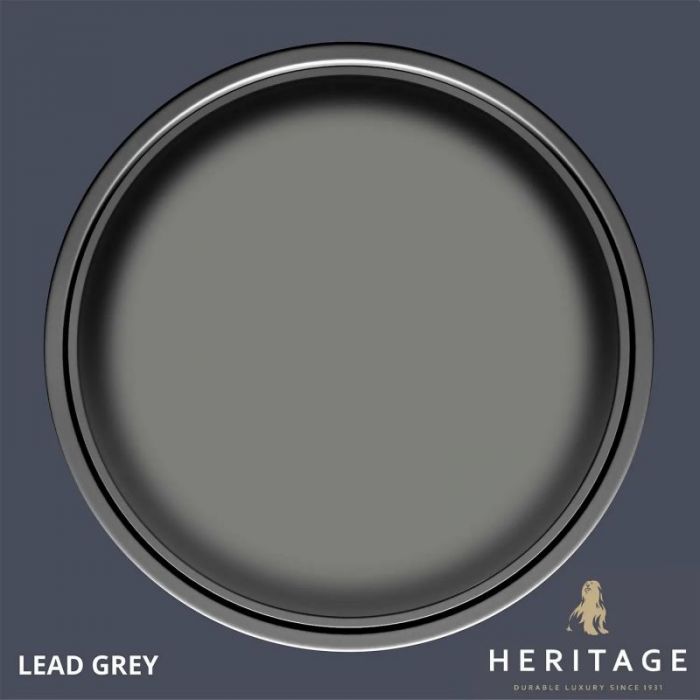 Dulux Heritage Matt Emulsion - Lead Grey