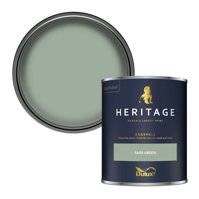 Dulux Heritage Eggshell - Sage Green