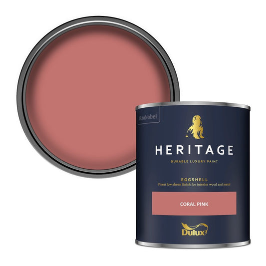 Dulux Heritage Eggshell - Coral Pink