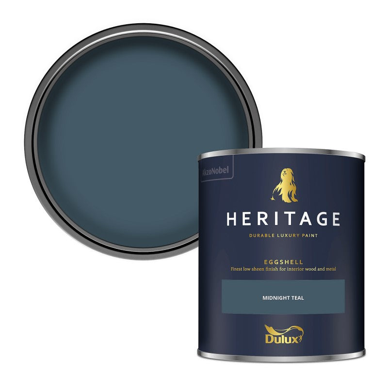 Dulux Heritage Eggshell - Midnight Teal