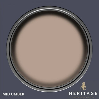 Dulux Heritage Matt Emulsion - Mid Umber