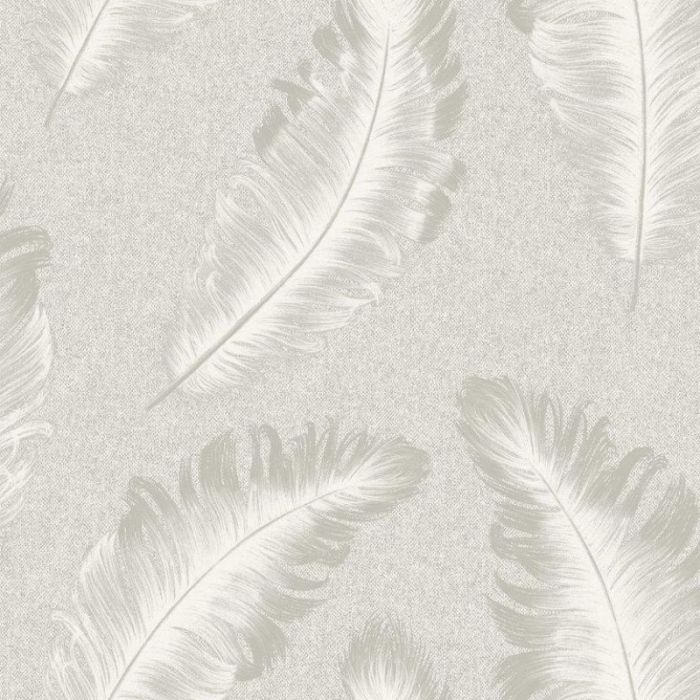 Ciara Textured Feather Wallpaper