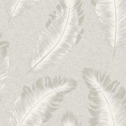 Ciara Textured Feather Wallpaper