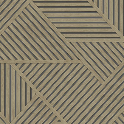 Elba Geometric Panelled Wallpaper