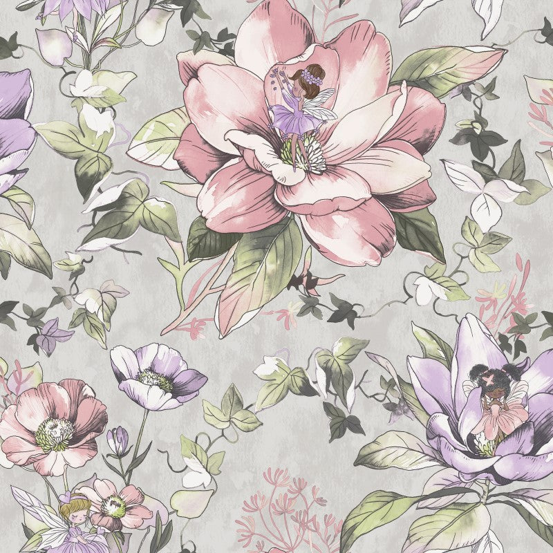 Floral Fairies Wallpaper