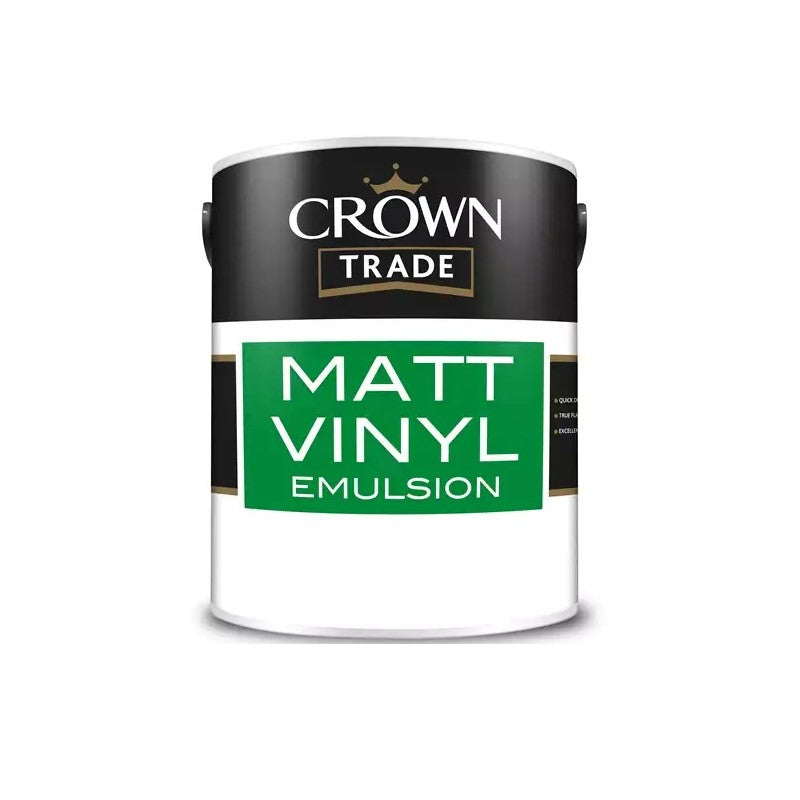 Crown Vinyl Matt- Designer Colour Match Paint - Almond Latte 5L