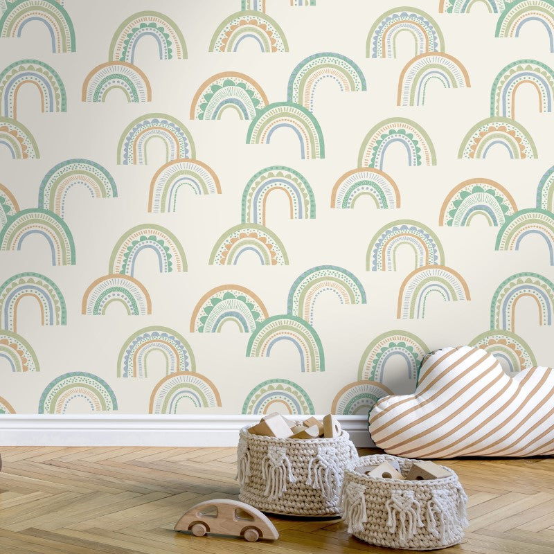 Boho Rainbow Wallpaper