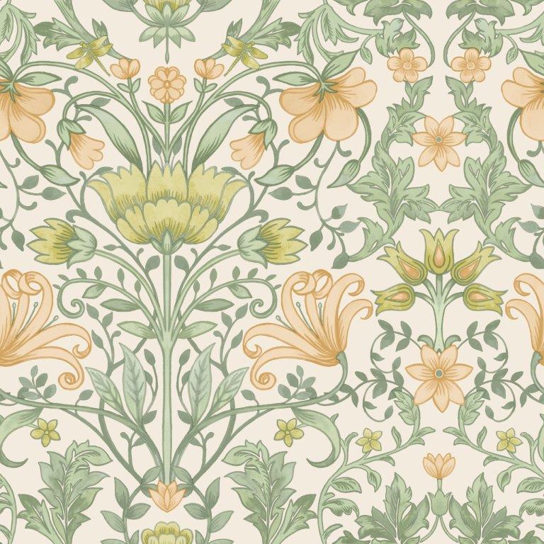 Vintage Floral Wallpaper