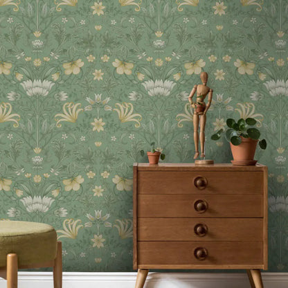 Vintage Floral Wallpaper