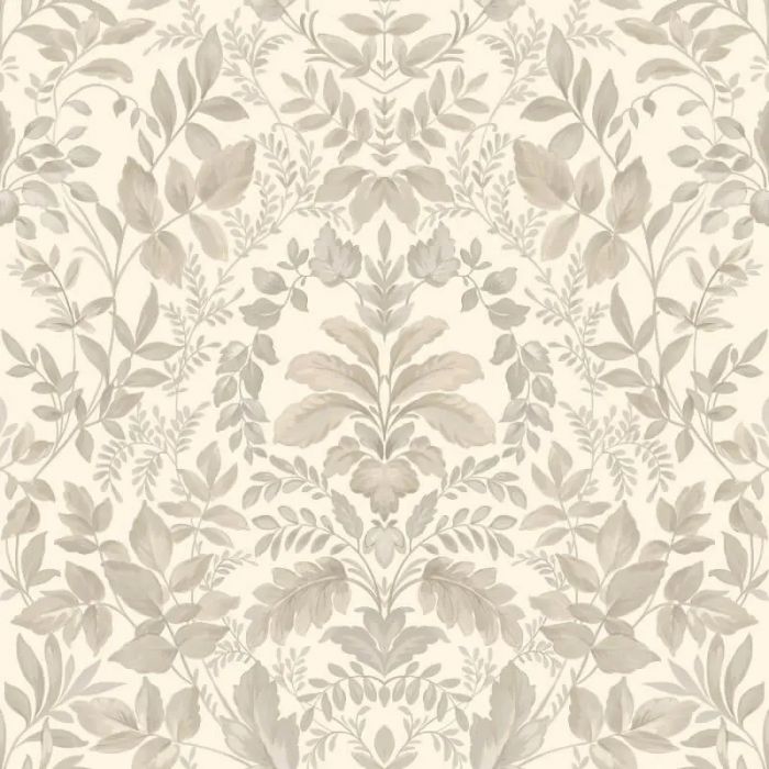 Leaf Damask Wallpaper