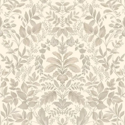 Leaf Damask Wallpaper