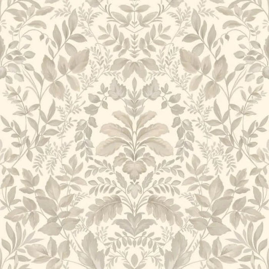 Leaf Damask Wallpaper