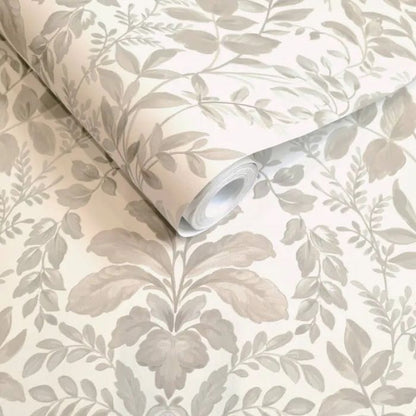 Leaf Damask Wallpaper