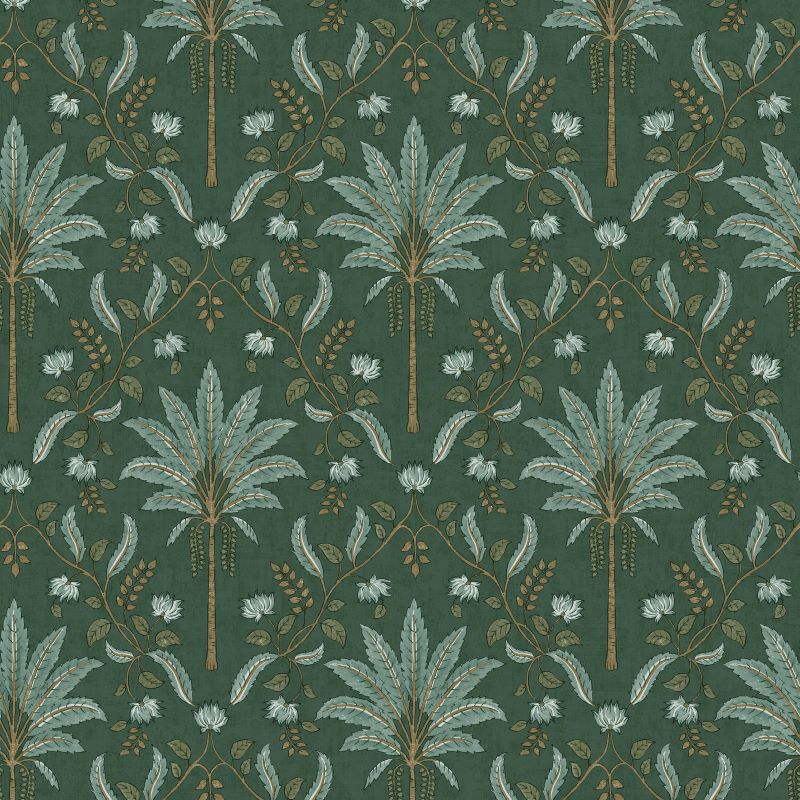 Palm Trellis Wallpaper