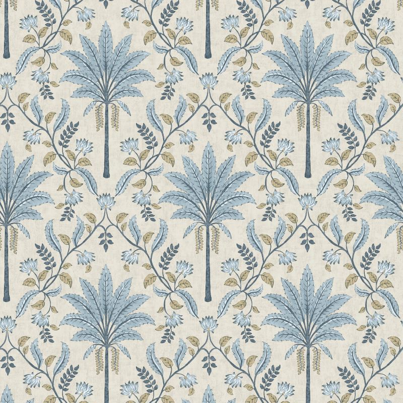 Palm Trellis Wallpaper