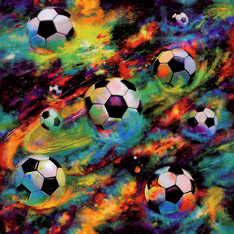 Football Galaxy Multi Wallpaper