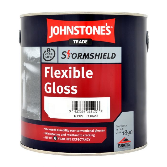 Johnstone's Trade Stormshield Flexible Gloss Paint