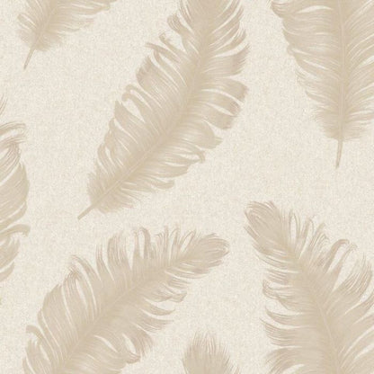 Ciara Textured Feather Wallpaper