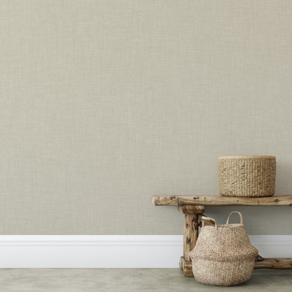 Cambric Linen Texture Wallpaper