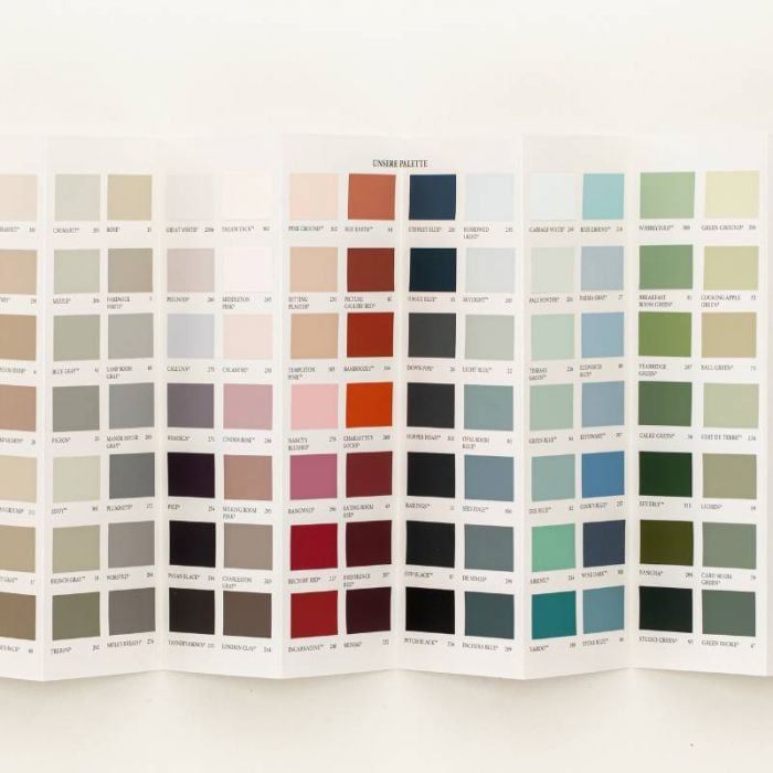 Farrow & Ball Colour Chart